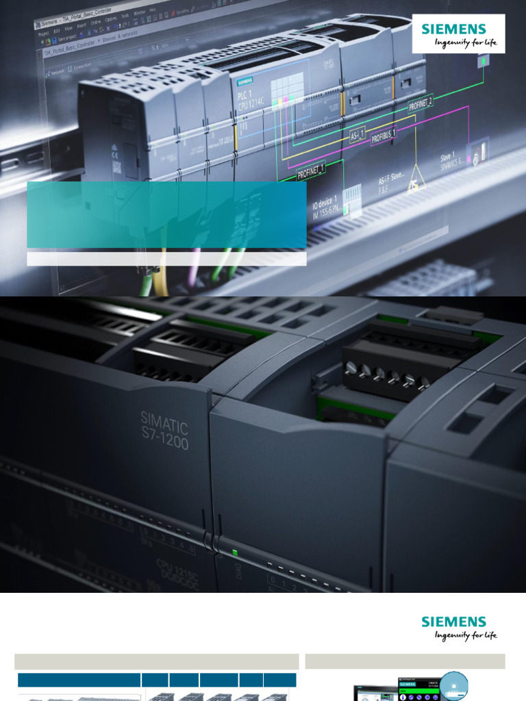 SIMATIC S7-1200 Controller Overview | PDF | Programmable Logic ...