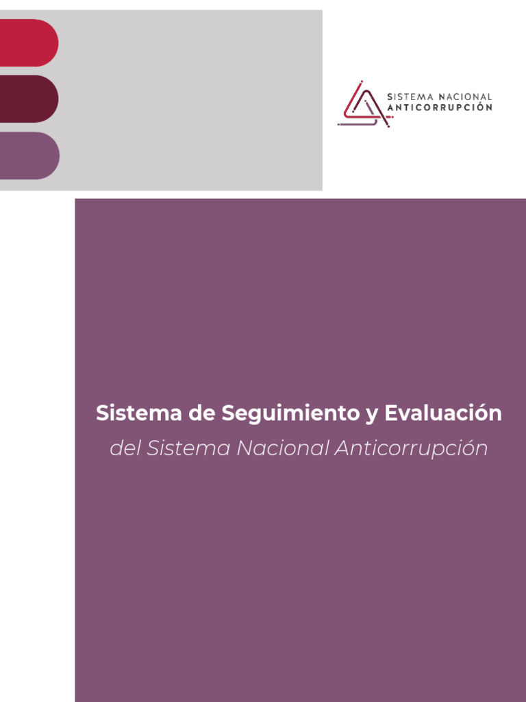 Sistema de Seguimiento y Evaluacion SiSE SNA - CC SNA | PDF ...