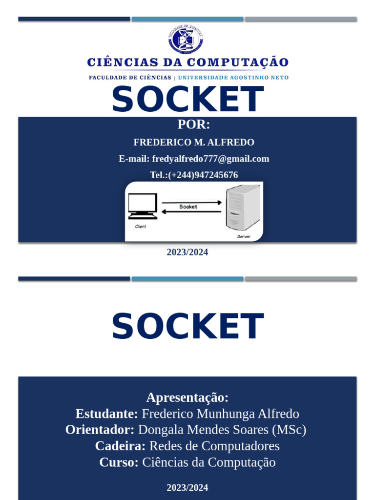 Entendendo Sockets em Redes de Computadores | PDF | Soquete de rede ...
