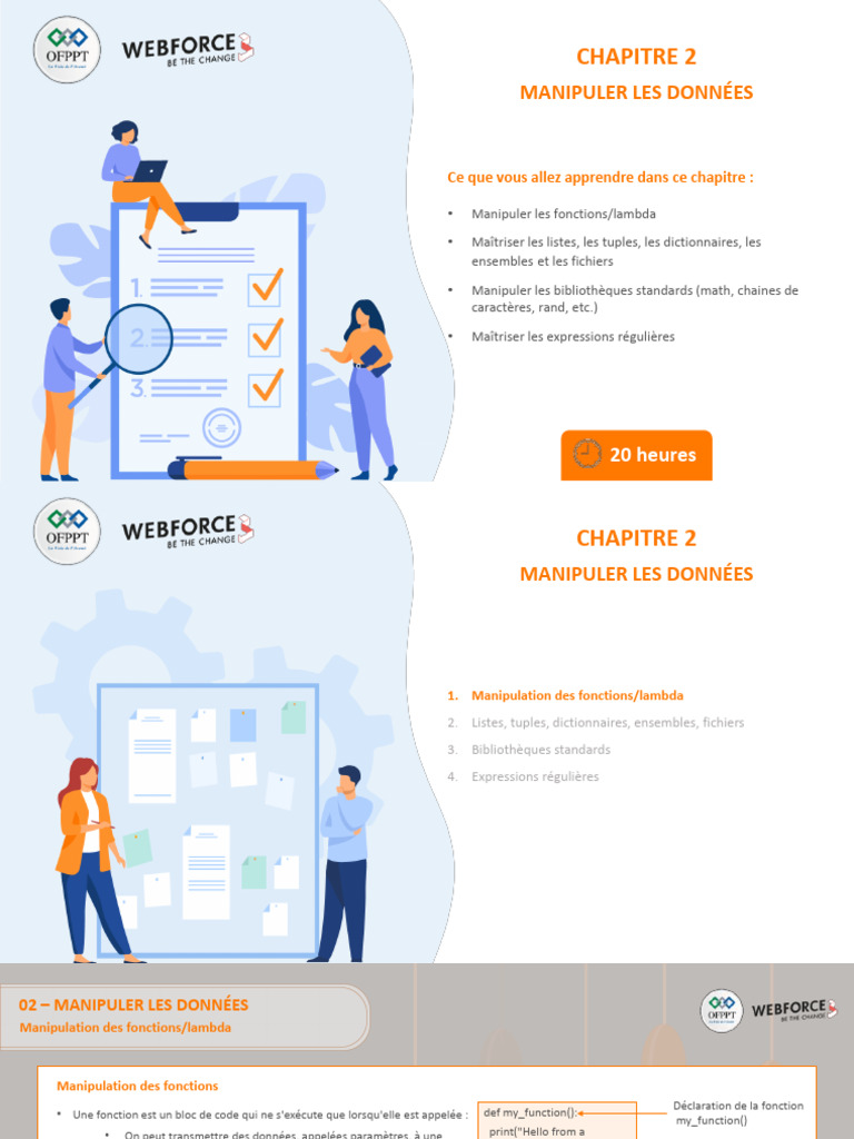 Manipulation des données en Python | PDF | Fichier texte | Fichier ...