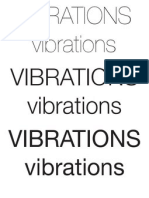 Vibrations Test LInes