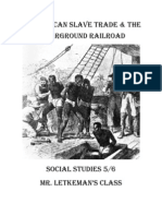 The African Slave Trade (Student Unit Outline)