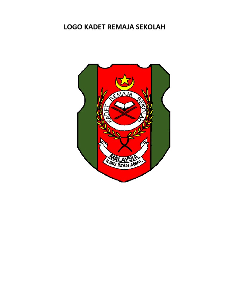 Tunas Kadet Remaja Sekolah Logo Tunas Kadet Remaja Sekolah TKRS