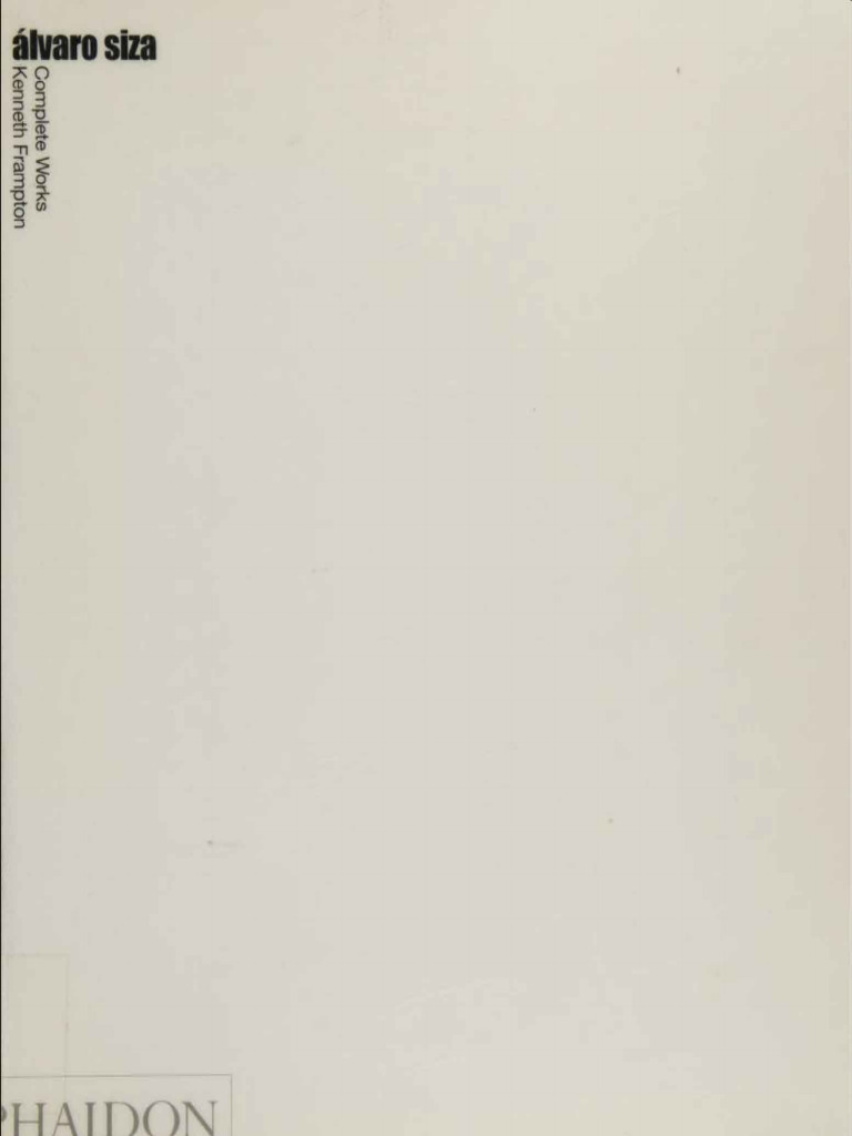 Álvaro Siza Complete Works | PDF