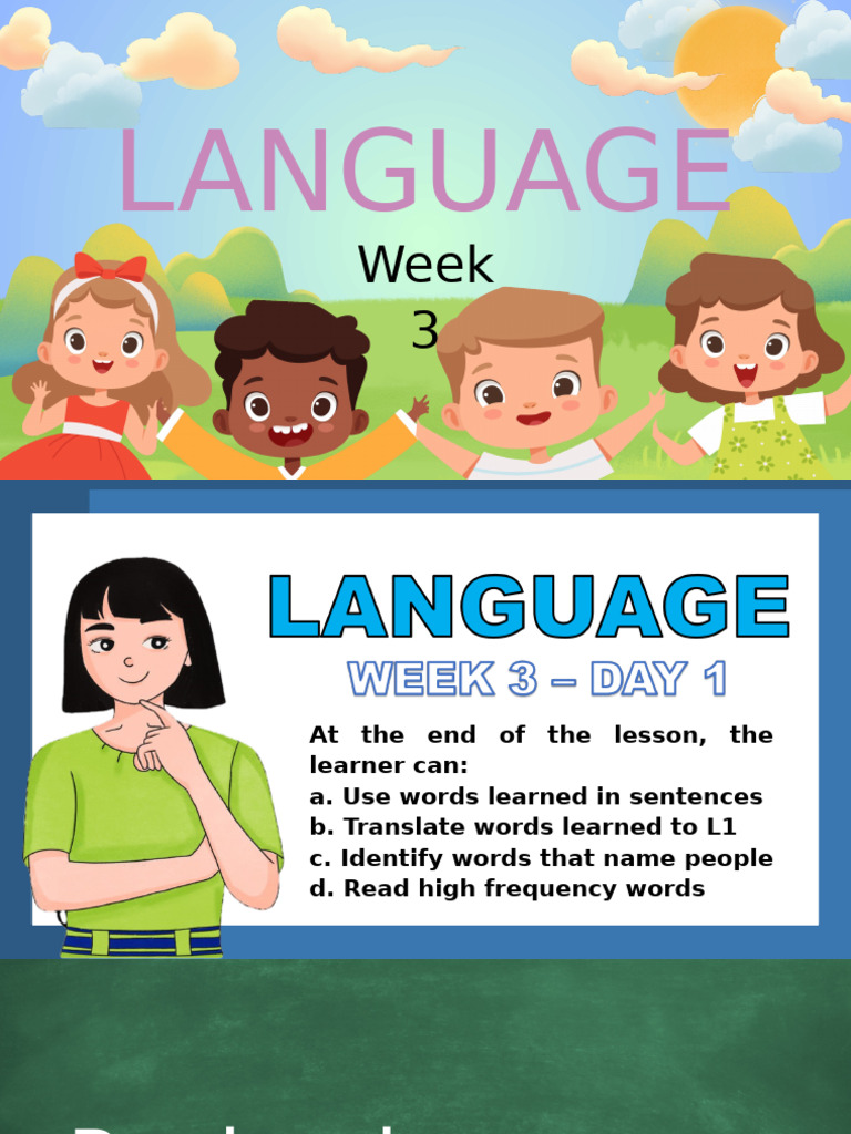 Week 3 q4 Language | PDF