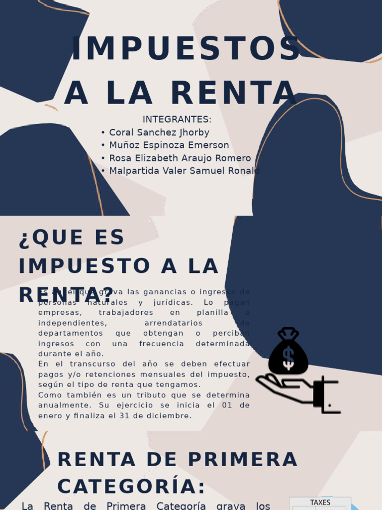 Guía del Impuesto a la Renta en Perú | PDF | Impuestos | Salario