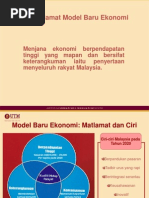 Model Ekonomi Baru (MBE) 2