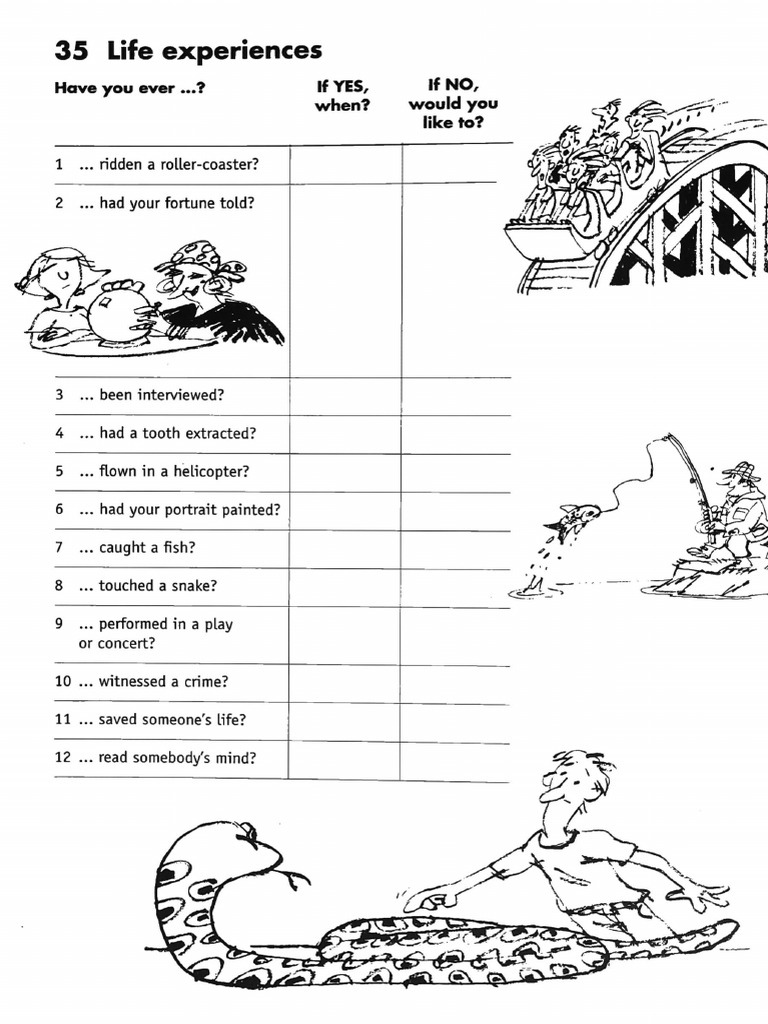 Life Experiences | PDF
