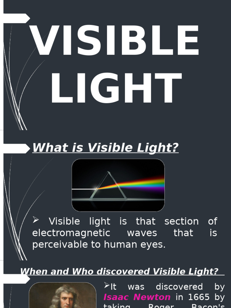 Science Group 4 Einstein Visible Light | PDF | Light | Color