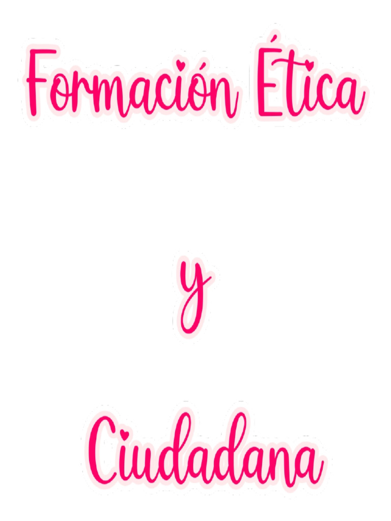 Formaci N Tica y Ciudadana 25 2 2025 | PDF