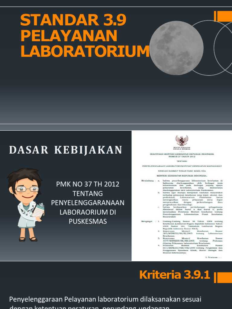 Standar Pelayanan Laboratorium Puskesmas | PDF