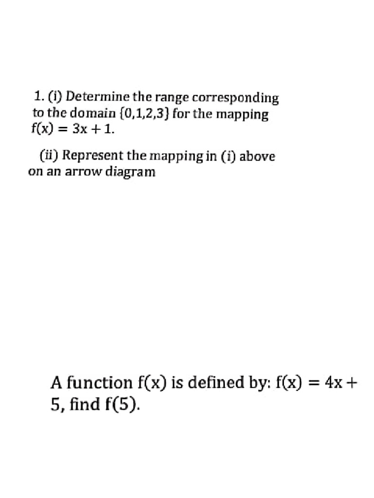 Mapping Exercise | PDF