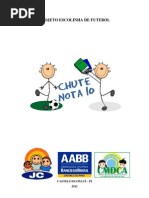 Escolinha Futebol AABB Chute Nota 10