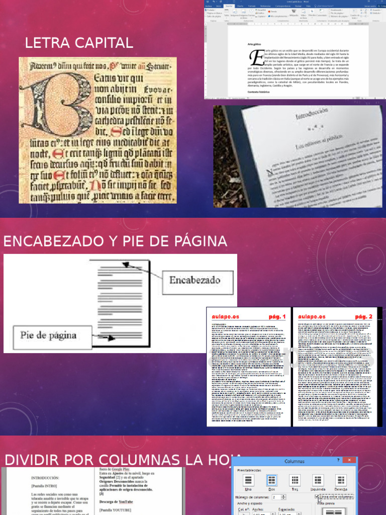 Formato de Documento: Letras y Bordes | PDF