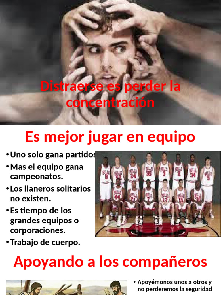 Distraerse Es Perder La Concentración | PDF