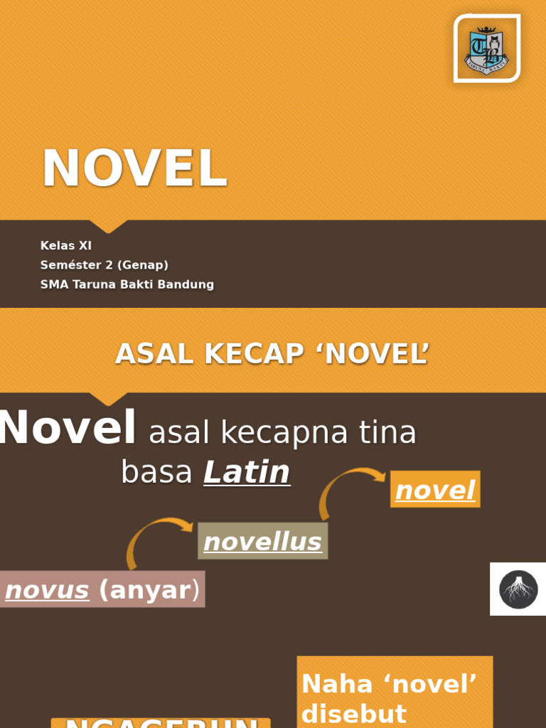 Asal Kata dan Ciri-Ciri Novel | PDF