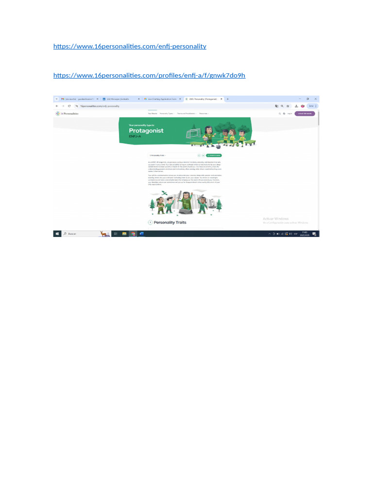 ENFJ Personality Type Overview | PDF