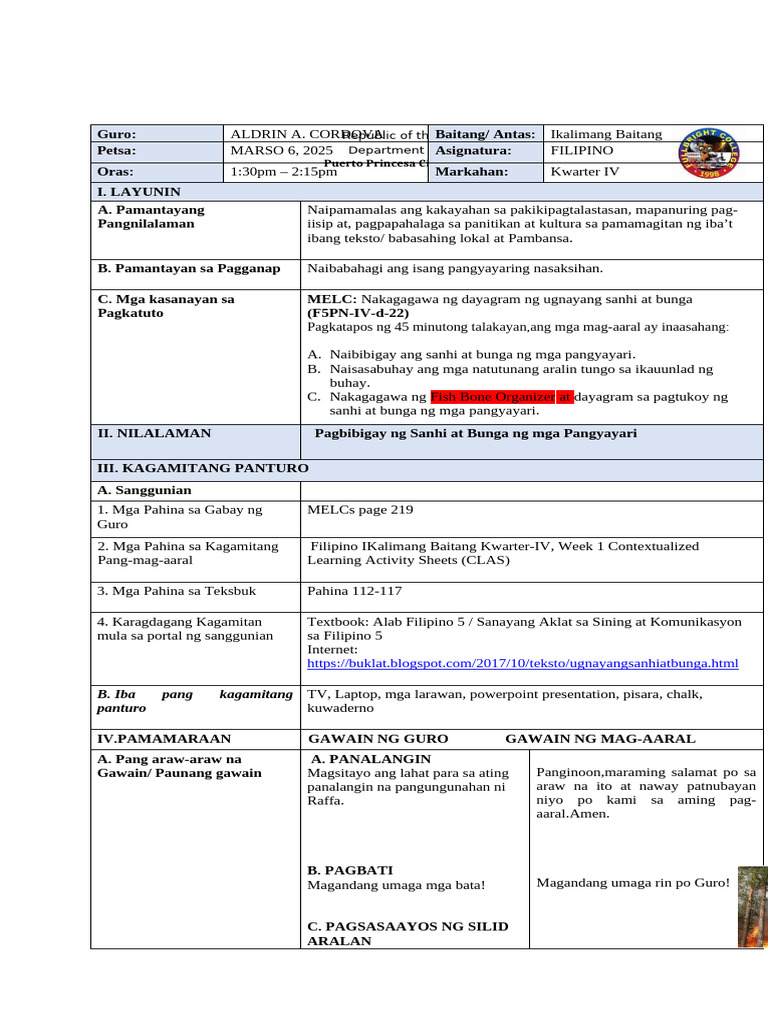 Filipino Final Demo Try - Docx Corrected | PDF