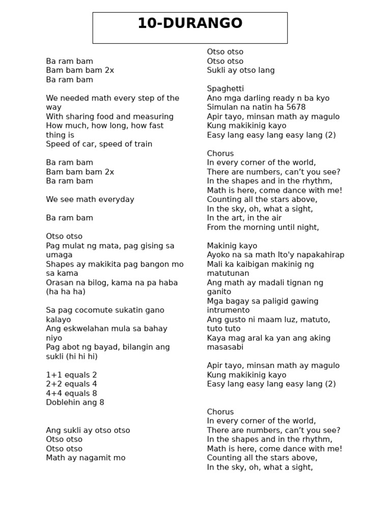 Yell Math | PDF