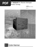 Cutler Hammer MV Metal-Clad Arc-Resistant Switch Gear