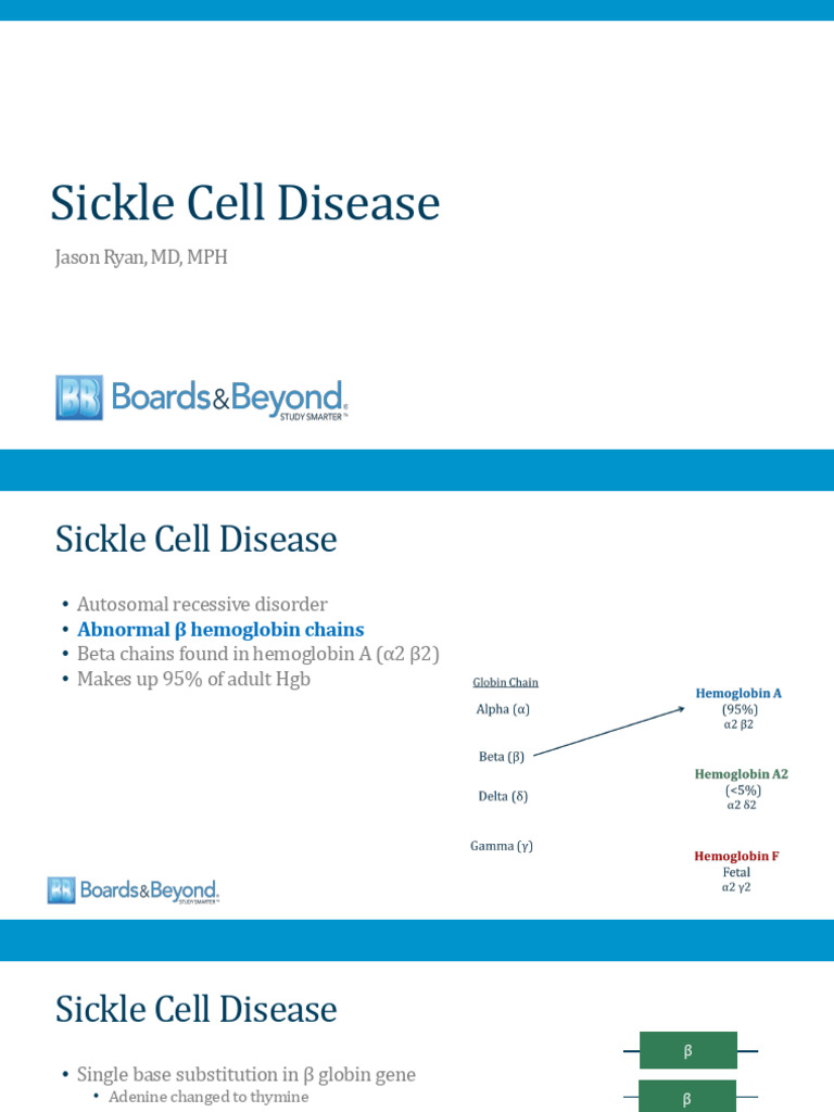 Understanding Sickle Cell Disease: Overview | PDF | Anemia | Diseases ...