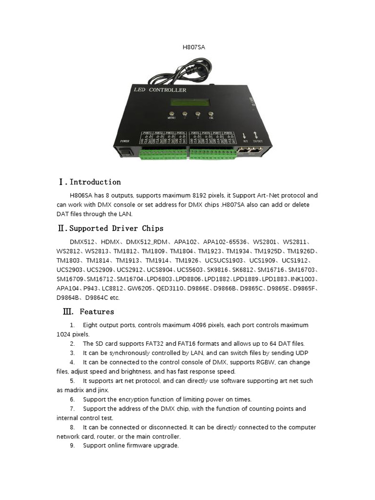 H807SA | PDF | Interface (Computing) | Rgb Color Model