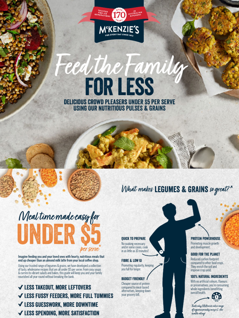 McKenzies Under 5 Per Serve Recipes FINAL | PDF | Pesto | Curry