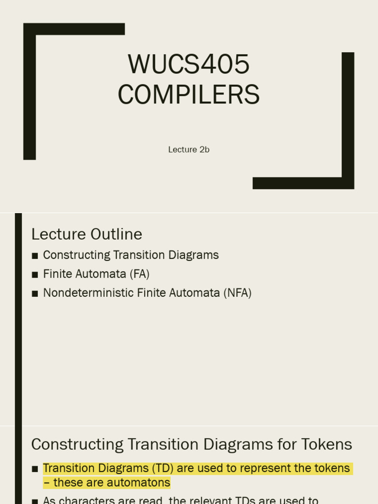 Transition Diagrams and Finite Automata | PDF | Automata Theory ...
