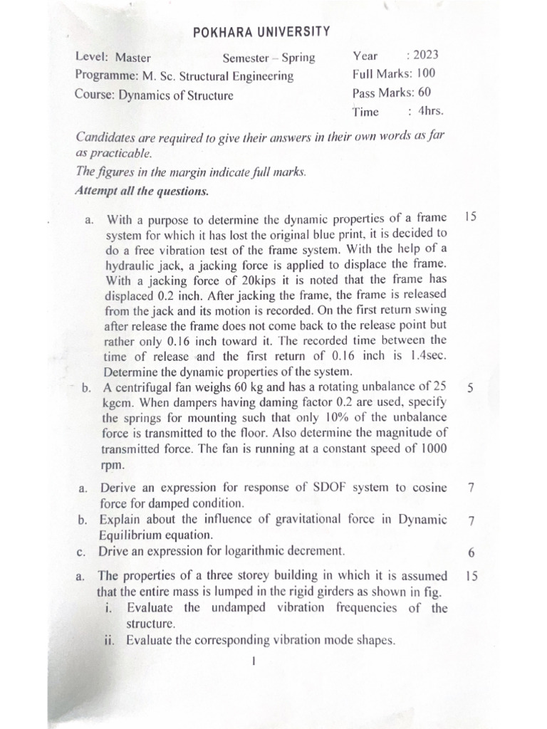 POKHARA UNIVERSITY ENGINEERING NOTES visual data 5