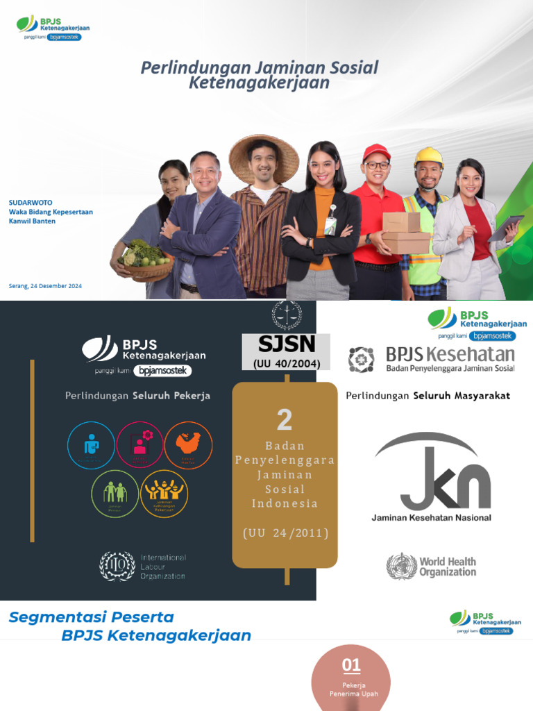 Sosialisasi Program BPJS Ketenagakerjaan | PDF