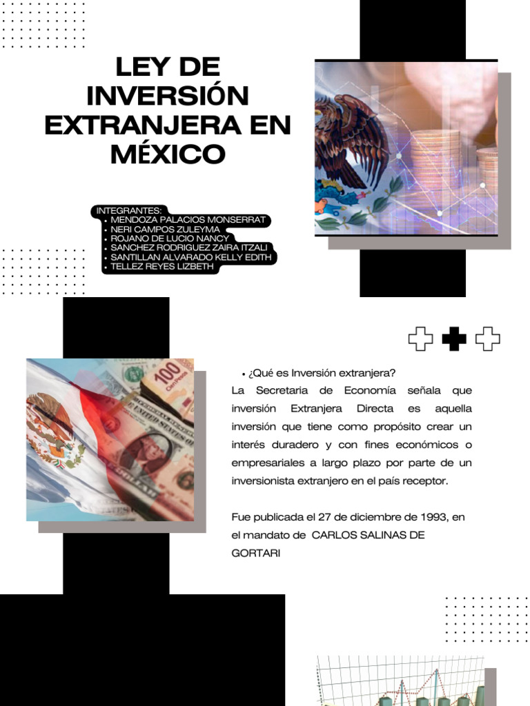 Ley de Inversión Extranjera en México | PDF | México | Comisión Europea