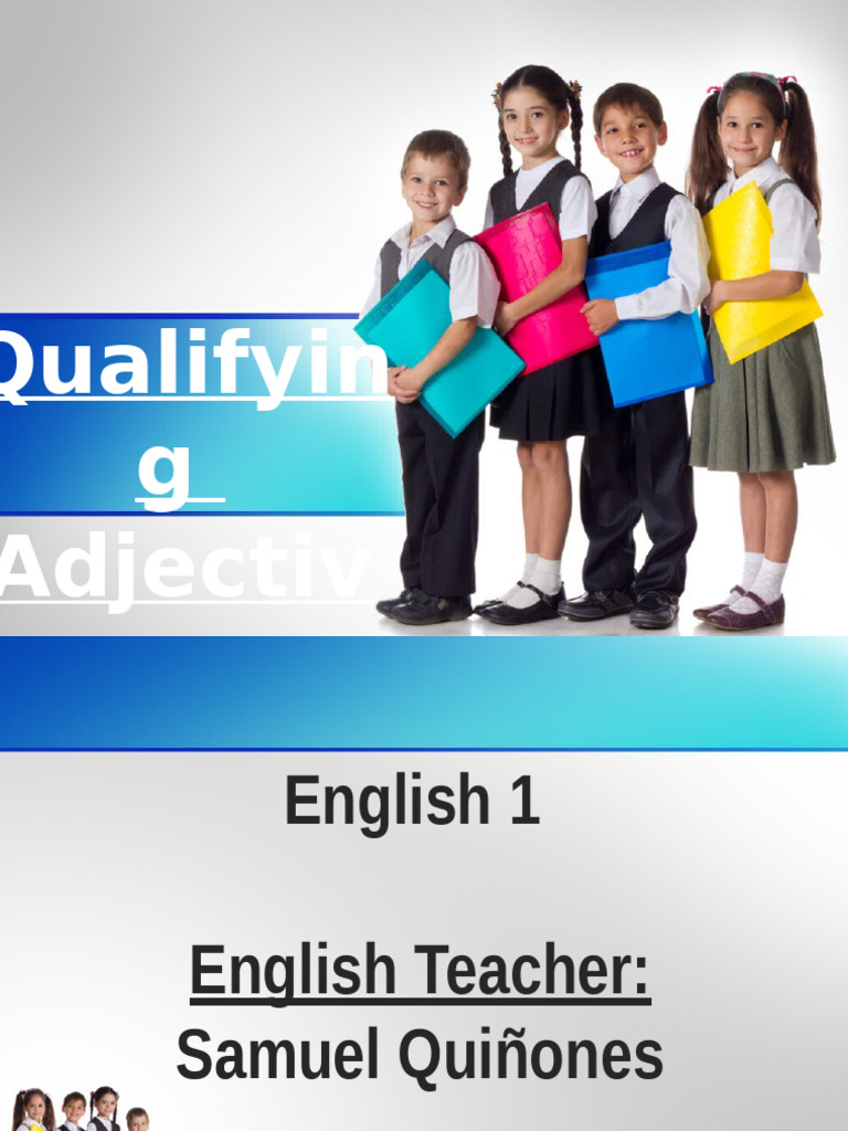 Understanding Qualifying Adjectives | PDF