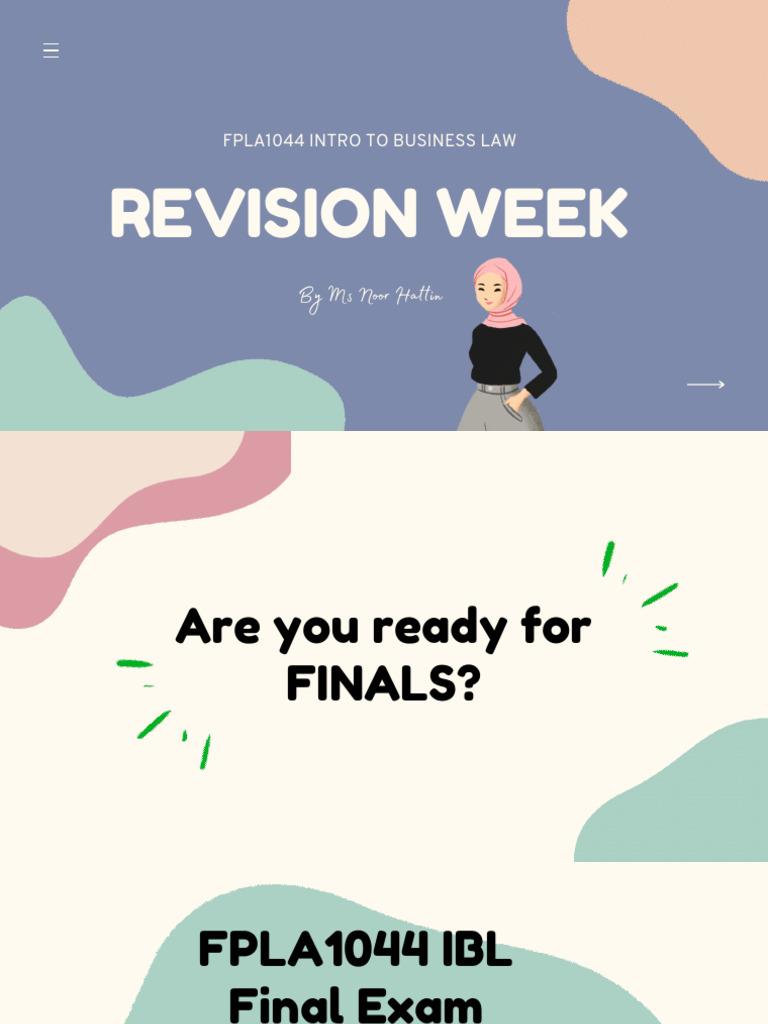 Business Law Final Exam Revision Guide | PDF | Duty Of Care | Legal ...