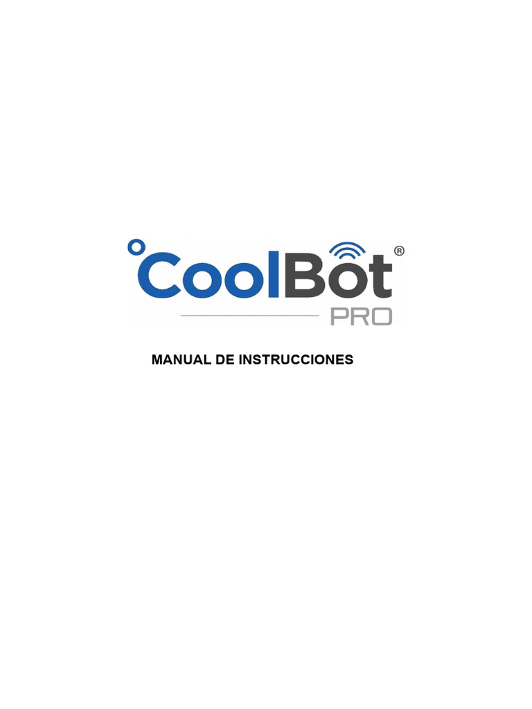 CoolBot PRO Manual de Usuario | PDF