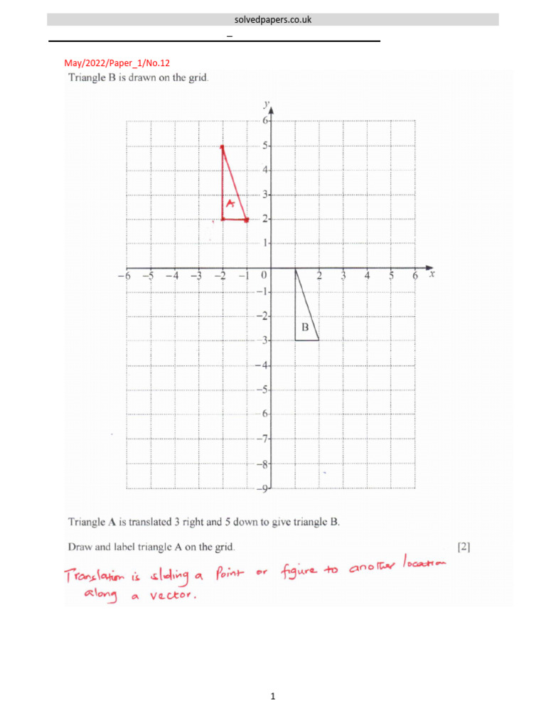 2022 - 17 Tessellations Transformation and Loci Checkpoint - Sec - 1 ...