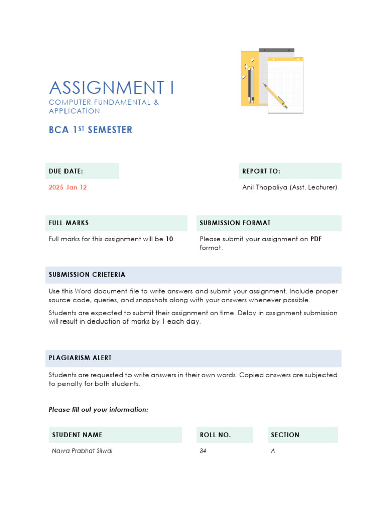Assi | PDF | Random Access Memory | Read Only Memory