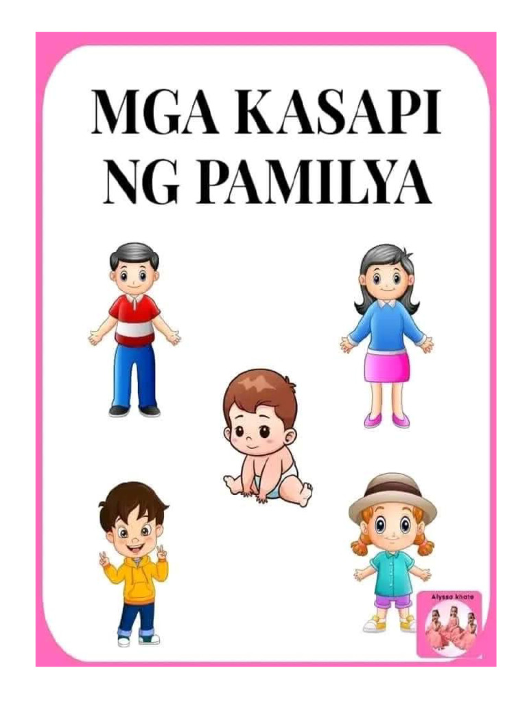 Pictures Mga Kasapi NG Pamilya | PDF