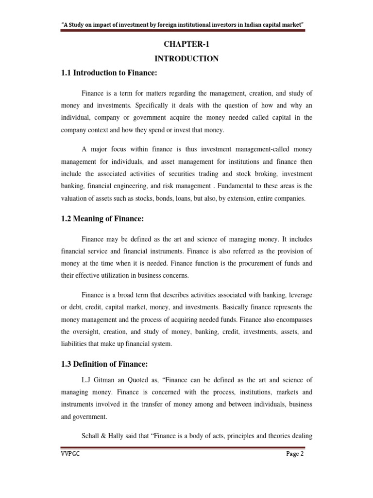 Foreign Investment Impact on Indian Markets | PDF | Investing | Debt