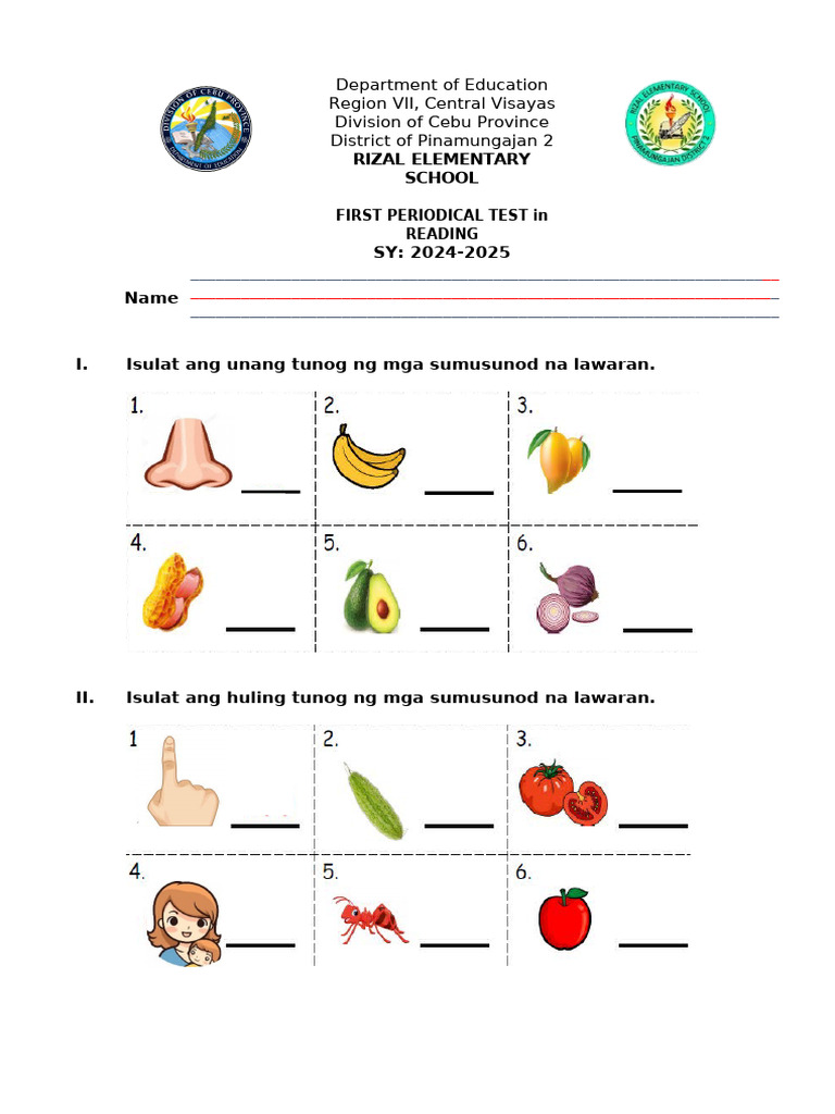 Reading 1 - 1ST | PDF