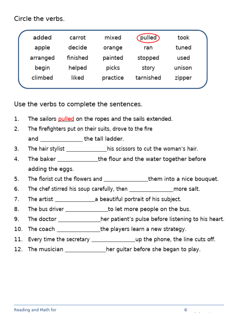 grammar-worksheet-grade-3-verbs-sentences-0 | PDF
