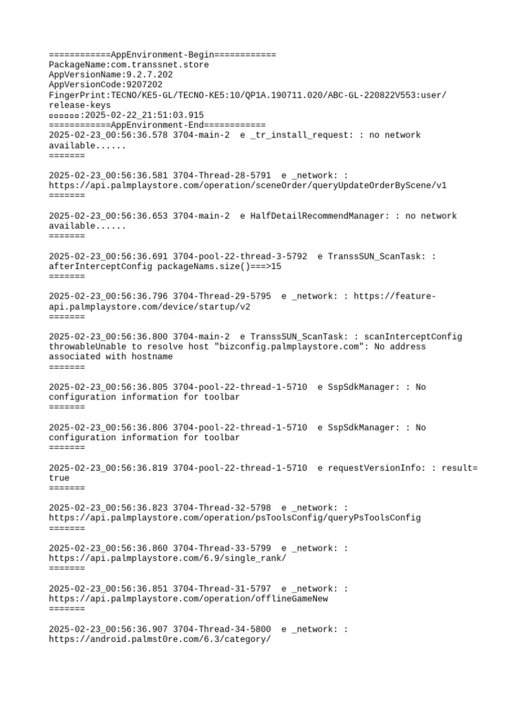 Palm Store App Version 9.2.7.202 | PDF | Java (Programming Language ...