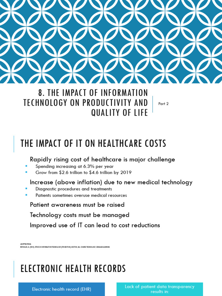 Lesson - 8. The Impact of Information Technology On Productivity and ...