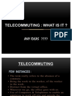 Telecommuting