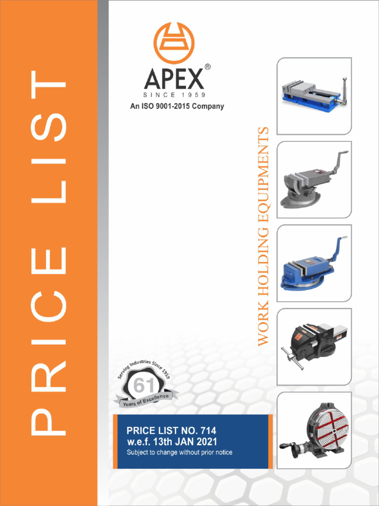 APEX PriceList714 - 210106 - 174945-1 | PDF