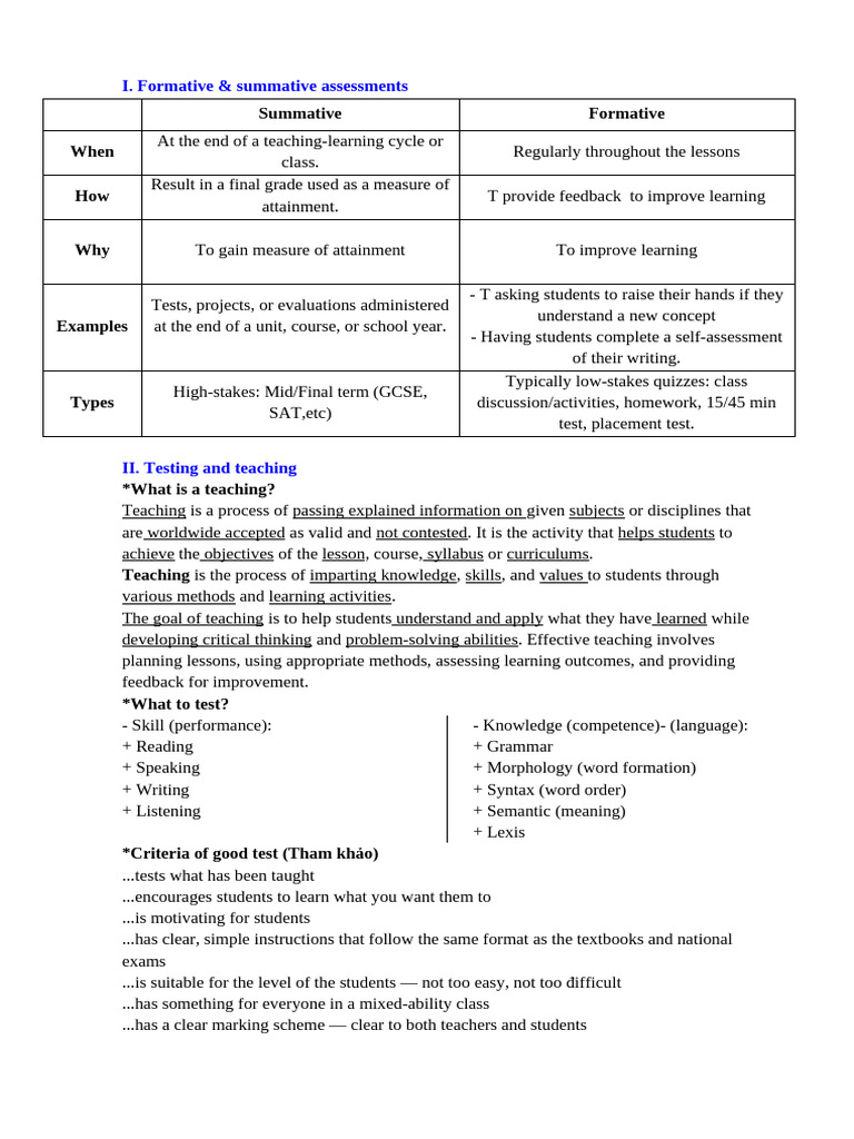 Testing Rework | PDF | Vocabulary | Multiple Choice