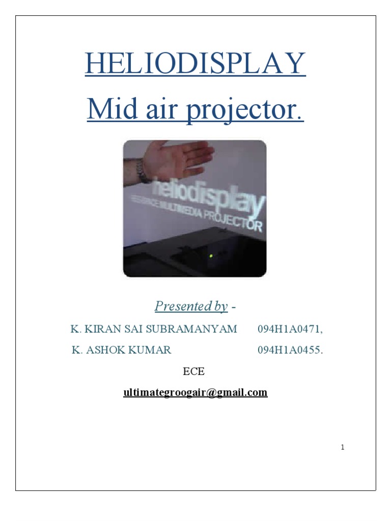 Helio Display | PDF | Computing And Information Technology | Science