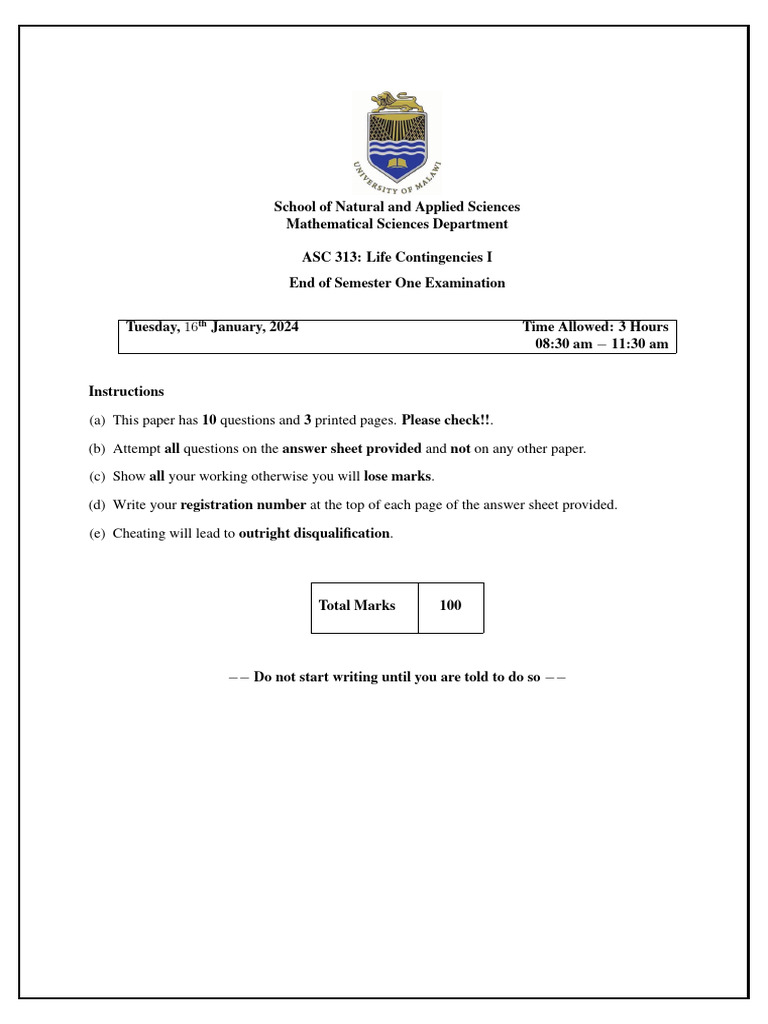 ASC 313 EOS_Moderated | PDF | Mathematical And Quantitative Methods ...