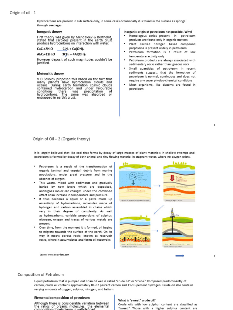 Oil and Gas Merged | PDF | Petroleum | Petroleum Reservoir