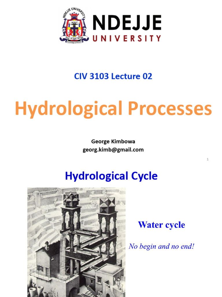 Hydrological Cycle Overview | PDF