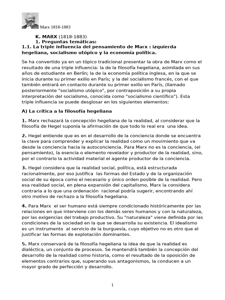 Daniel Filo | PDF | Karl Marx | Georg Wilhelm Friedrich Hegel